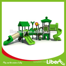 2014 Hit Produit de terrain de jeu extérieur Maisons en plastique pour enfants LE.SL.006